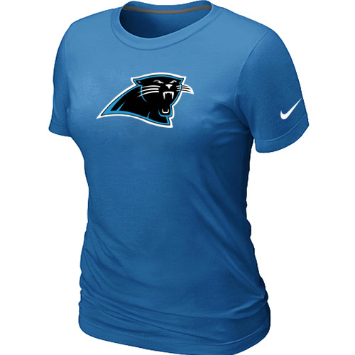 Carolina Panthers L.blue Women's Logo T-Shirt