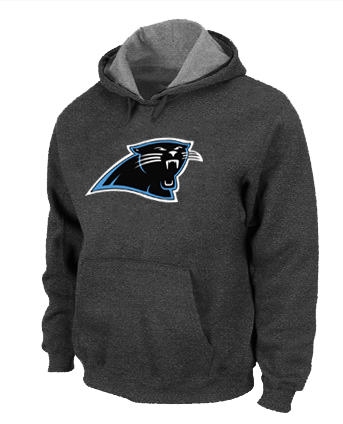 Carolina Panthers Logo Pullover Hoodie D.Grey