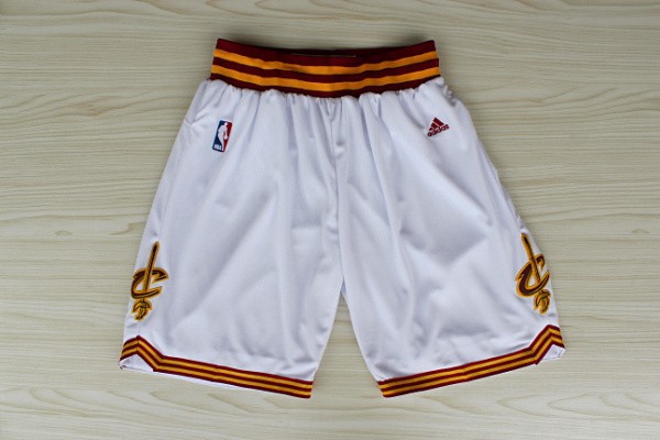 Cavaliers White Shorts