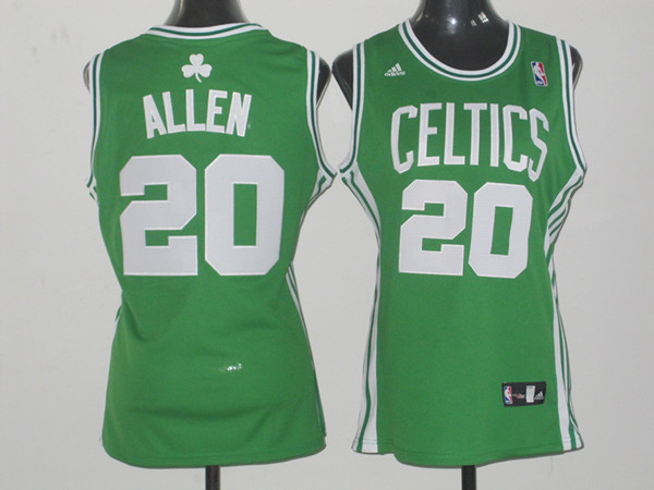 Celtics 20 Allen Green Jersey