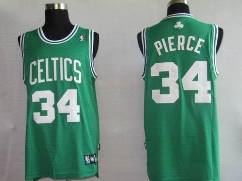 Celtics 34 Paul Pierce Green Jerseys