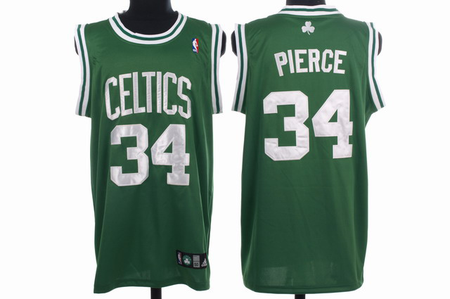 Celtics 34 Pierce Green Youth Jersey - Click Image to Close