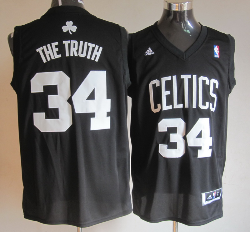 Celtics 34 The Truth Black Jerseys