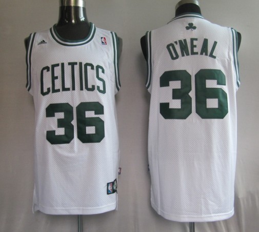 Celtics 36 Oneal White Swingman Jerseys