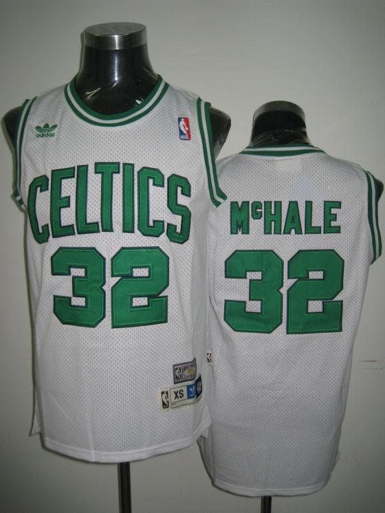 Celtics 38 McHALE White Jerseys