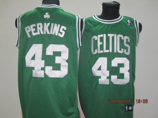 Celtics 43 Perkins Green Jerseys - Click Image to Close
