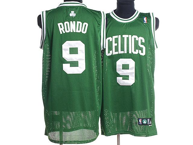 Celtics 9 Rajon Rondo Green Jerseys