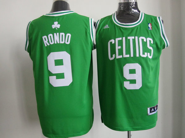 Celtics 9 Rondo Green Jersey