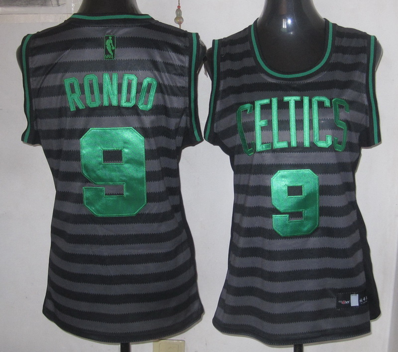 Celtics 9 Rondo Groove Swingman Women Jersey