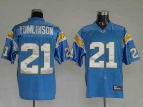 Chargers 21 Tomlinson baby blue kids Jerseys