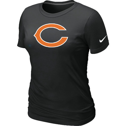 Chicago Bears Black Women's Logo T-Shirt