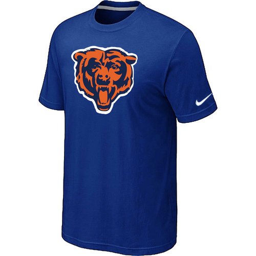 Chicago Bears Blue Tean Logo T-Shirt