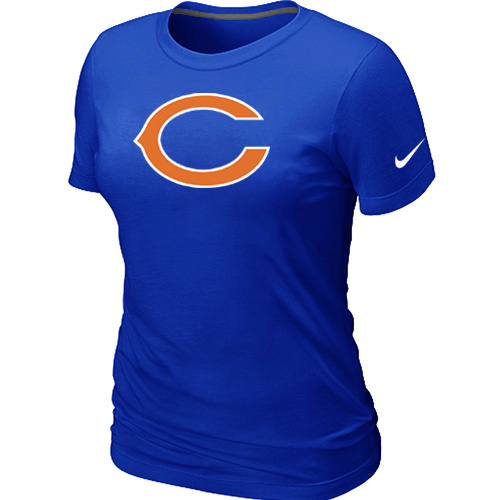 Chicago Bears Blue Women's Logo T-Shirt