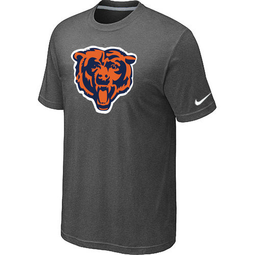 Chicago Bears D.Grey Tean Logo T-Shirt