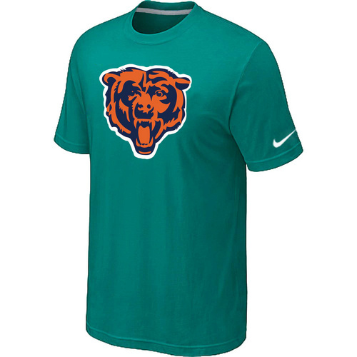 Chicago Bears Green Tean Logo T-Shirt