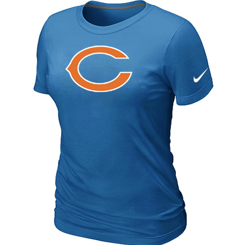Chicago Bears L.blue Women's Logo T-Shirt