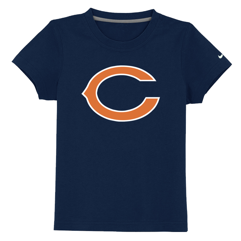 Chicago Bears Sideline Legend Authentic Logo Youth T-Shirt D.Blue