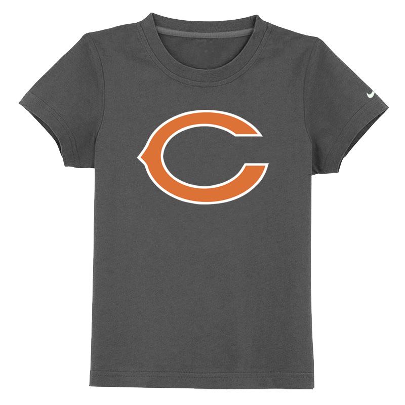 Chicago Bears Sideline Legend Authentic Logo Youth T-Shirt D.Grey