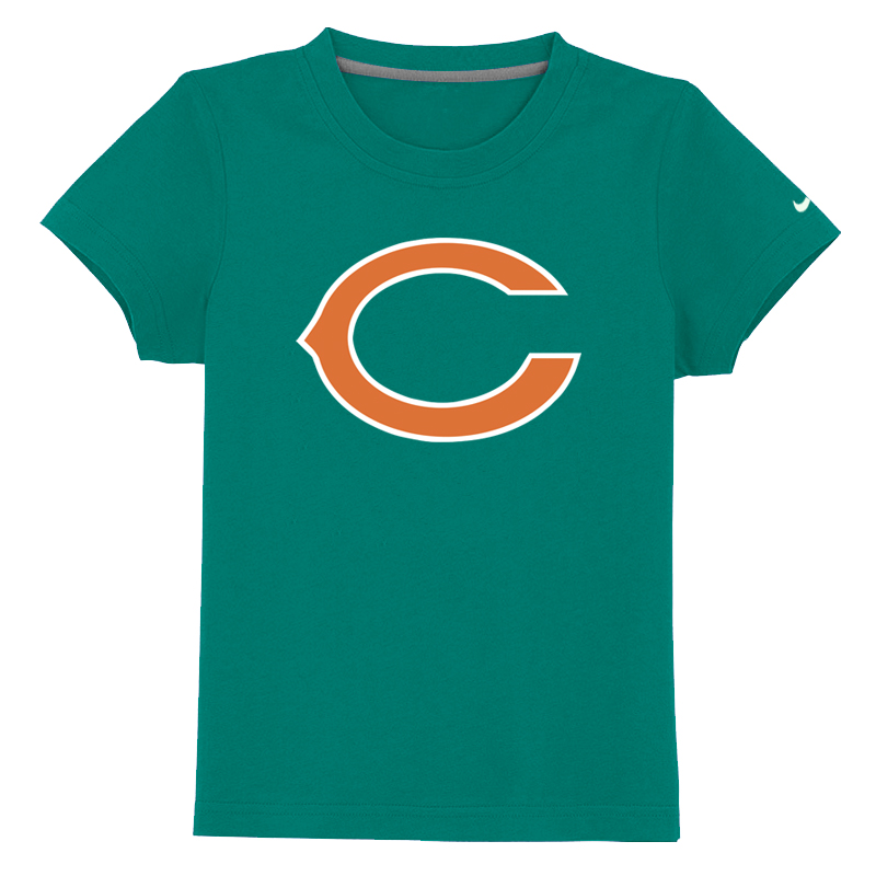 Chicago Bears Sideline Legend Authentic Logo Youth T-Shirt Green