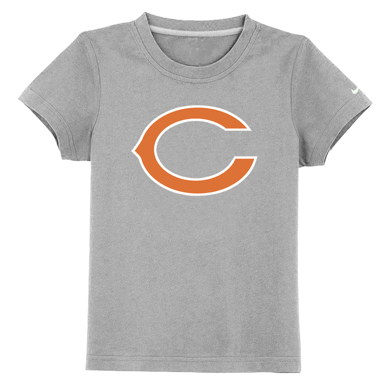 Chicago Bears Sideline Legend Authentic Logo Youth T-Shirt Grey