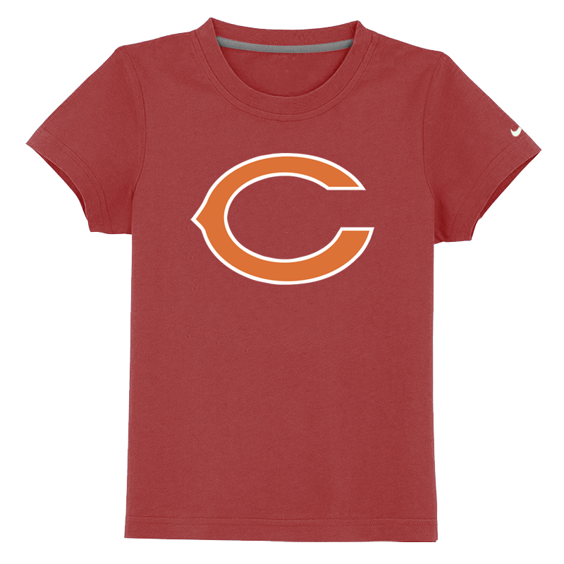 Chicago Bears Sideline Legend Authentic Logo Youth T-Shirt Red