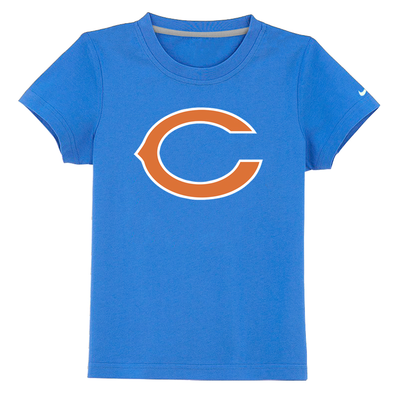 Chicago Bears Sideline Legend Authentic Logo Youth T-Shirt light Blue