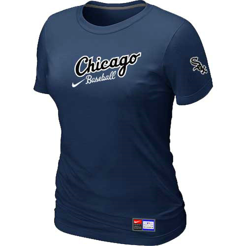 Chicago White Sox Nike Women's D.Blue Away Practice T-Shirt