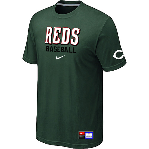 Cincinnati Reds D.Green Nike Short Sleeve Practice T-Shirt
