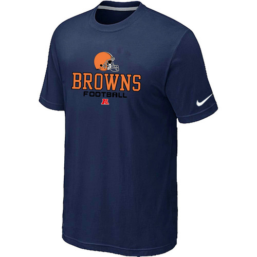 Cleveland Browns Critical Victory D.Blue T-Shirt
