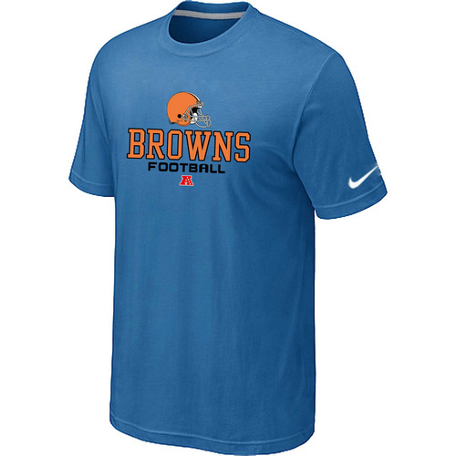 Cleveland Browns Critical Victory light Blue T-Shirt