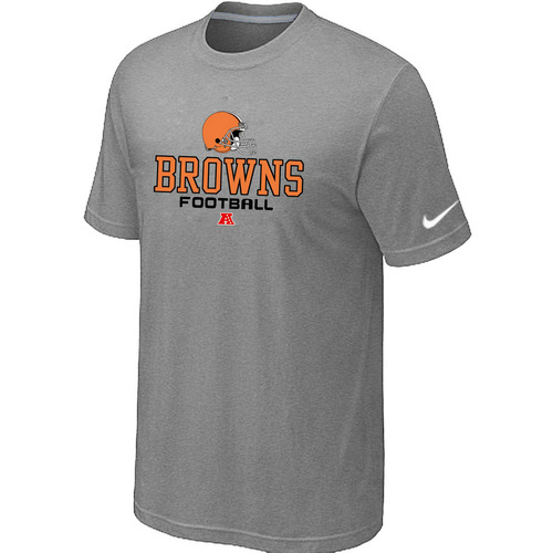 Cleveland Browns Critical Victory light Grey T-Shirt
