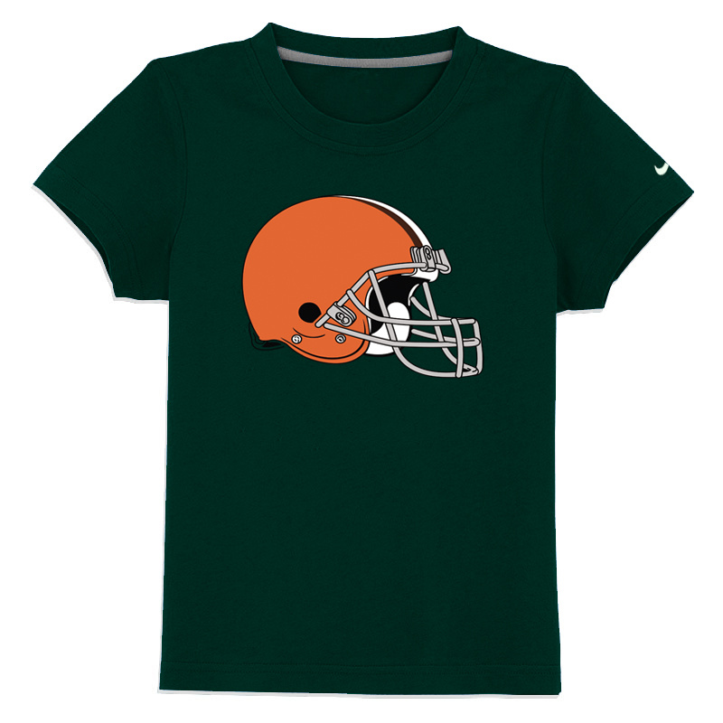 Cleveland Browns Sideline Legend Youth Dark Green T-shirt - Click Image to Close