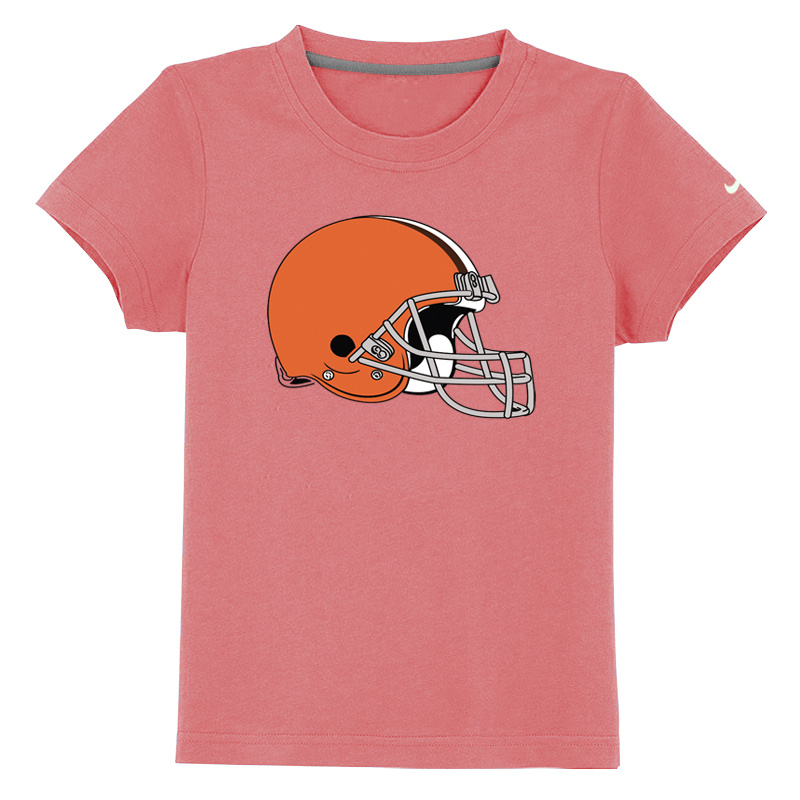 Cleveland Browns Sideline Legend Youth Pink T-shirt - Click Image to Close