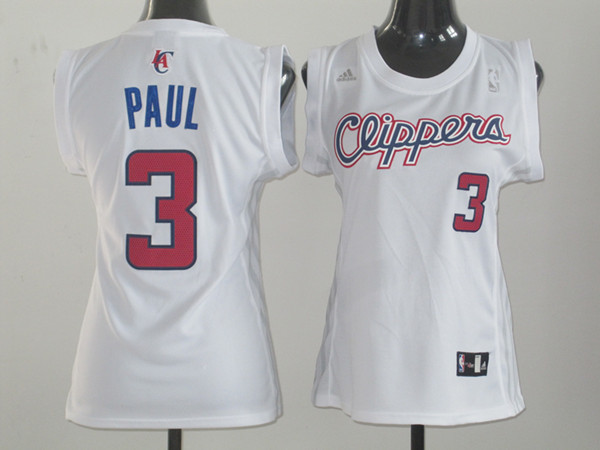 Clippers 3 Paul White Women Jersey - Click Image to Close
