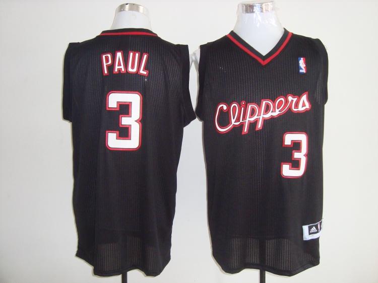 Clippers 3 Paul black Jerseys