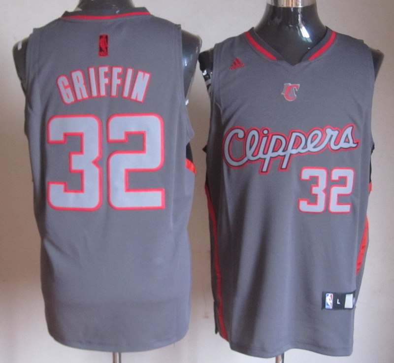 Clippers 32 GRIFFIN Grey Jerseys