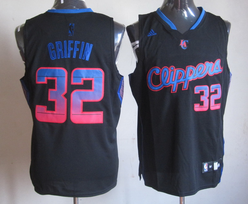 Clippers 32 Griffin Black 2012 Limited Jerseys