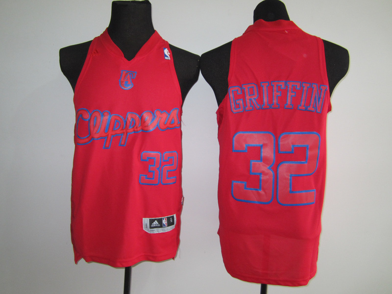 Clippers 32 Griffin Red Jerseys