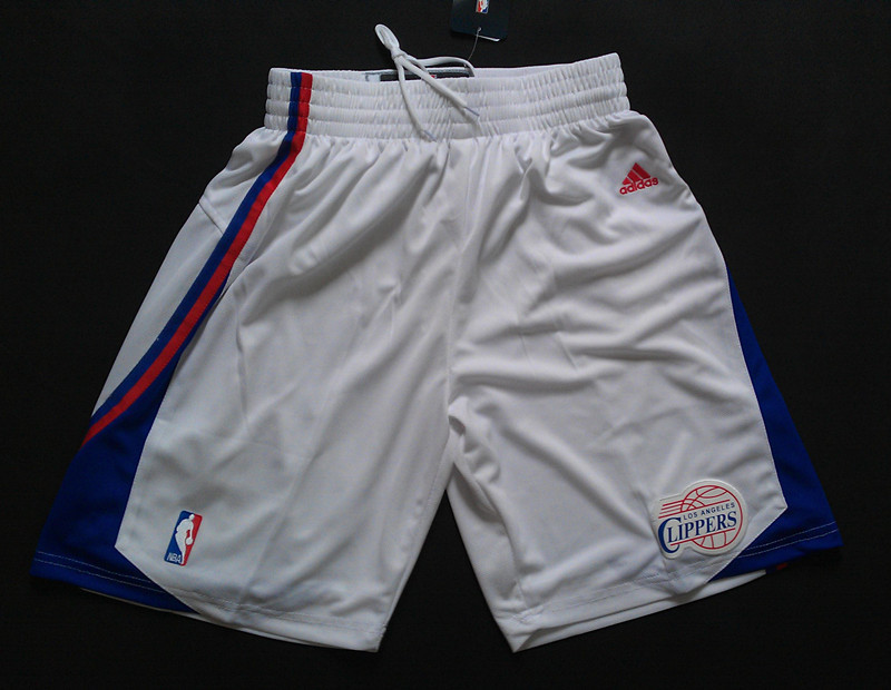 Clippers White Shorts