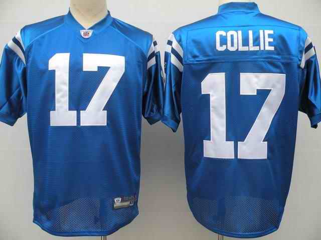 Colts 17 Collie blue Jerseys