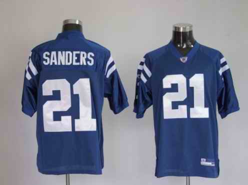 Colts 21 Bob Sanders Blue Jerseys