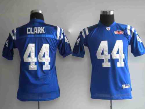 Colts 44 Clark blue kids Jerseys