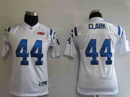 Colts 44 Clark white kids Jerseys