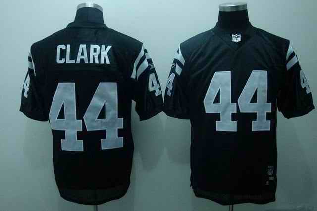 Colts 44 Dallas Clark black Jerseys
