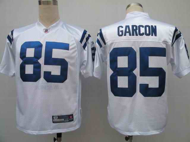 Colts 85 Pierre Garcon white Jerseys