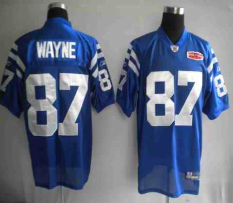 Colts 87 Wayne blue kids Jerseys