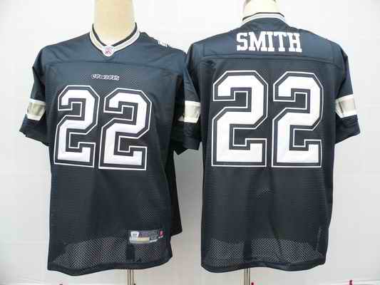 Cowboys 22 E.Smith Blue Jerseys
