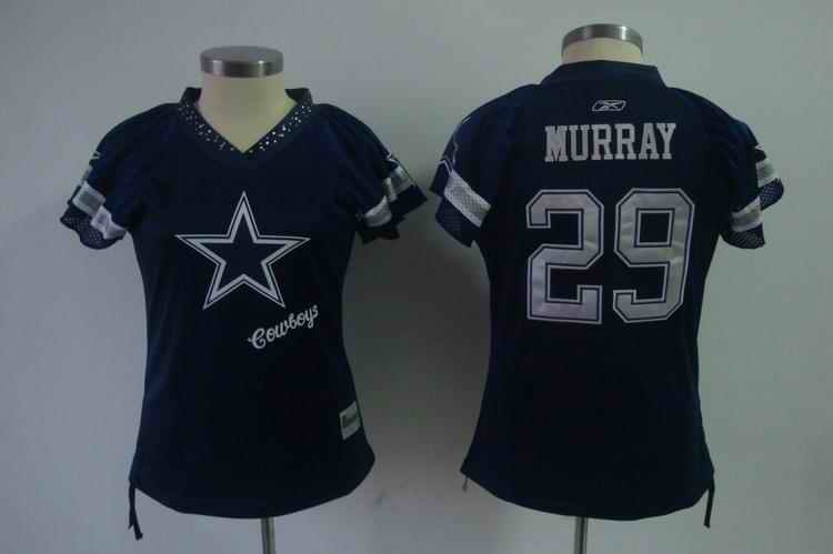 Cowboys 29 Murray blue field flirt women Jerseys