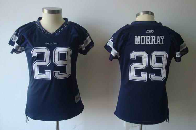 Cowboys 29 Murray blue women Jerseys