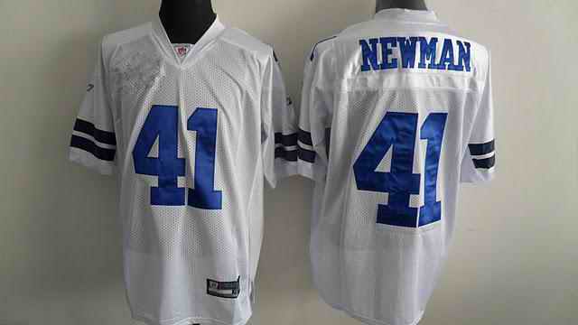 Cowboys 41 Terence Newman White Jerseys